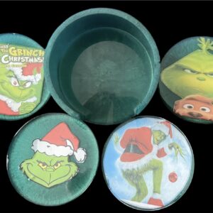 the grinch coasters